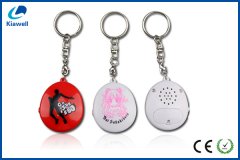 Round shape sound recordable key chain